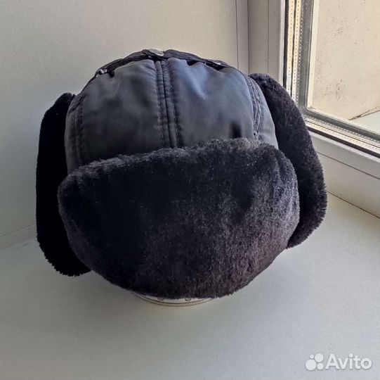 Мужская зимняя шапка ушанка