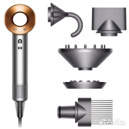 Фен Dyson HD08 1600 Вт золотистый