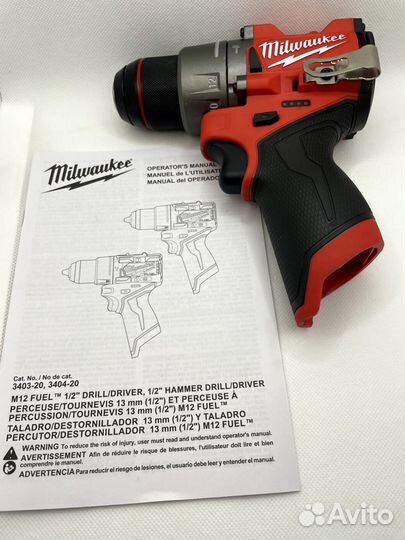 Дрель-шуруповерт Milwaukee M12 Fuel 3404-20