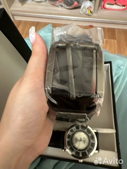 Набор часы и ремень