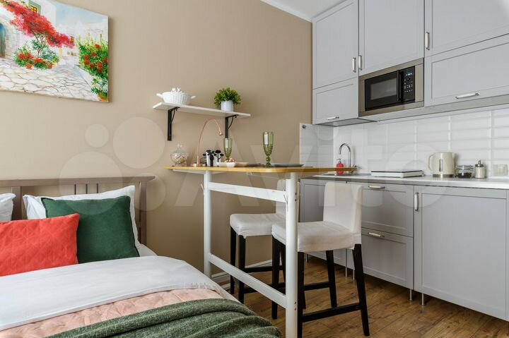 Квартира-студия, 20,5 м², 1/9 эт.