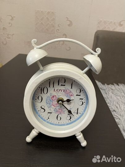 Часы настольный в стиле прованс