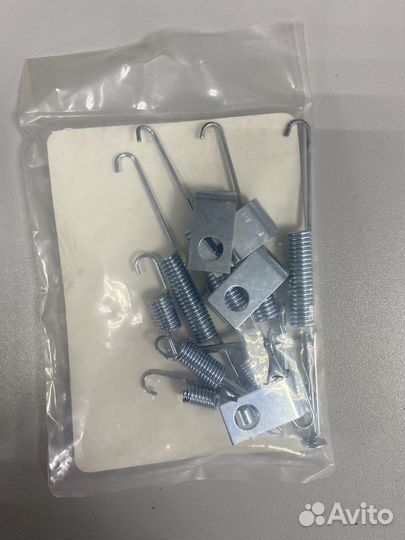 Колодки задние kia spectra (с рем комплектом)