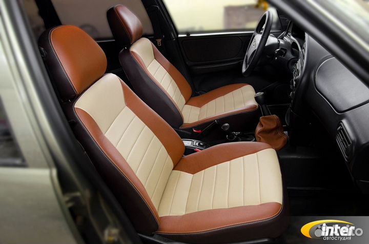 Каркасные авточехлы на Chevrolet Niva