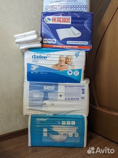 Памперсы для взрослых размер m 30 штук