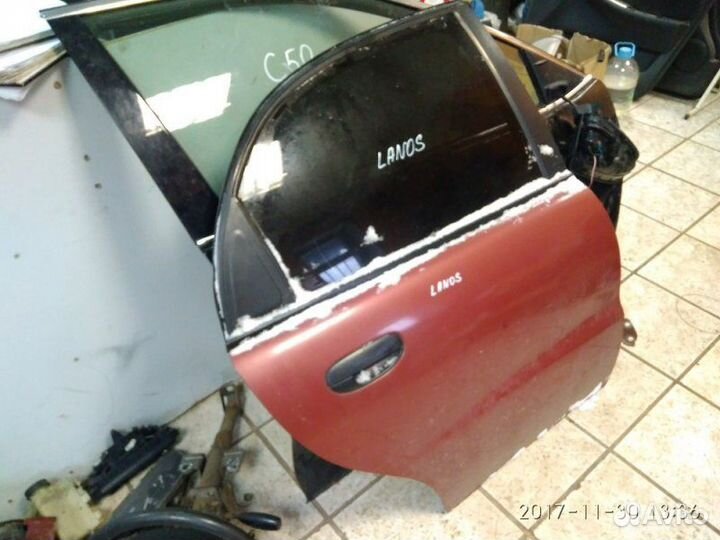 Дверь задняя правая Chevrolet Lanos