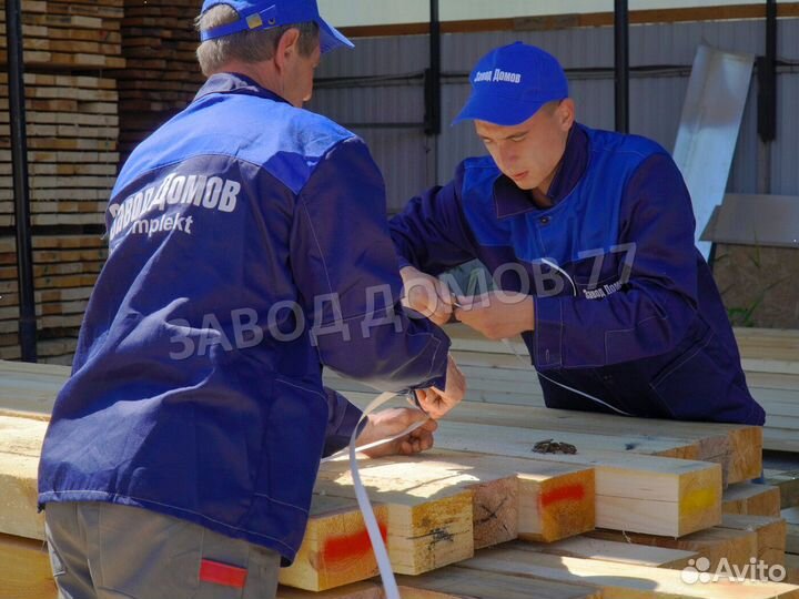 Брус на обвязку фундамента 200 мм 6 метров