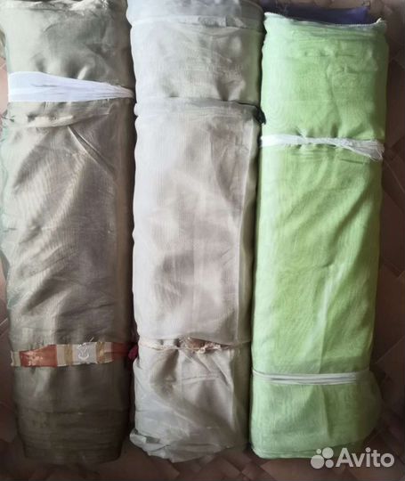 Тюль Органза однотонная