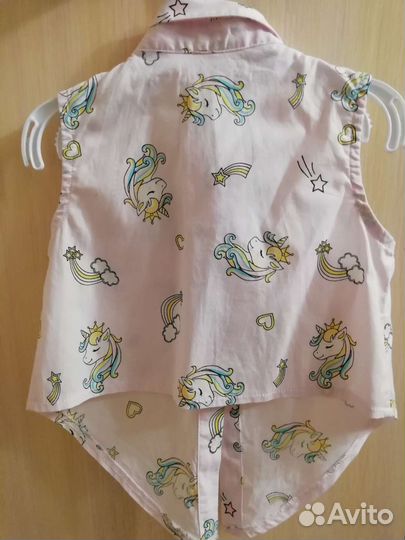 Рубашка для девочки 86 92