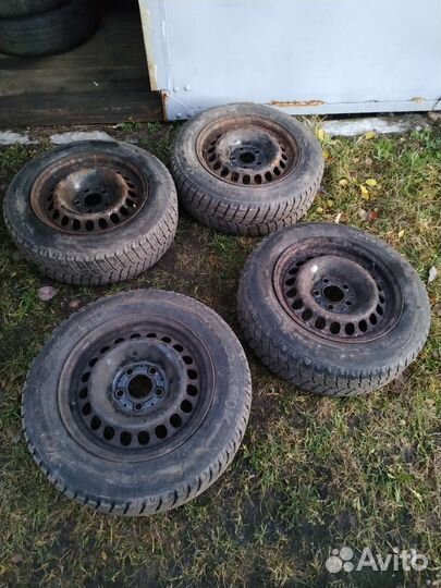 Колеса с зимней резиной W210 E, W202 C