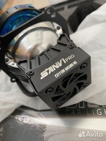 Bi-led 3 дюйма sanvi a8 pro 50Вт