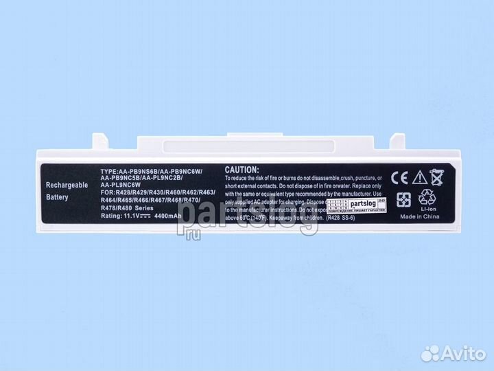 Аккумулятор для Samsung AA-PB9NS6B 11.1V 4400mAh