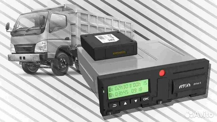 Новый цифровой тахограф Атол.Под ключ