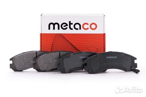 Metaco 3000012 Колодки тормозные mitsubishi outlander 03- передн