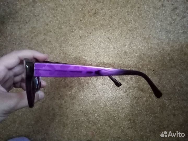 Оправа фиолетово-черная новая в упаковке