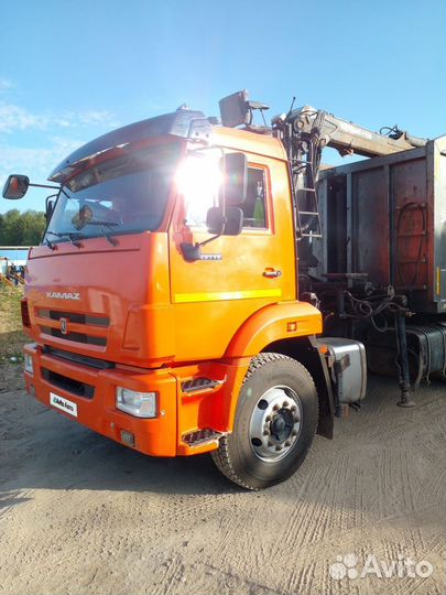 КАМАЗ 65115 с КМУ, 2021
