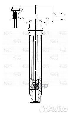 Катушка зажигания jeep grand cherokee (10) /WRA