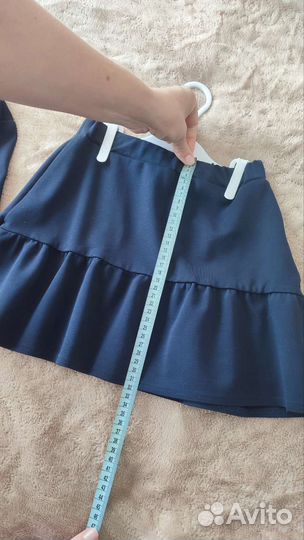 Костюм пиджак и юбка 122р