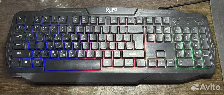 Игровая клавиатура Rush