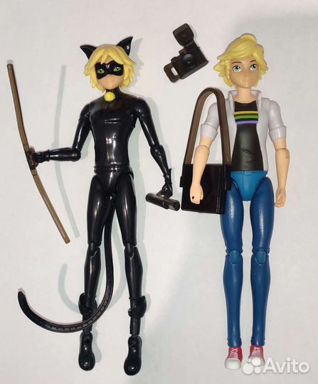 Шарнирные фигурки из м/ф Леди Баг и Супер-кот