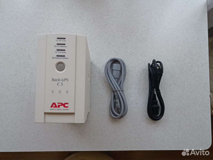 Ибп APC Back-UPC 500 + новый аккумулятор