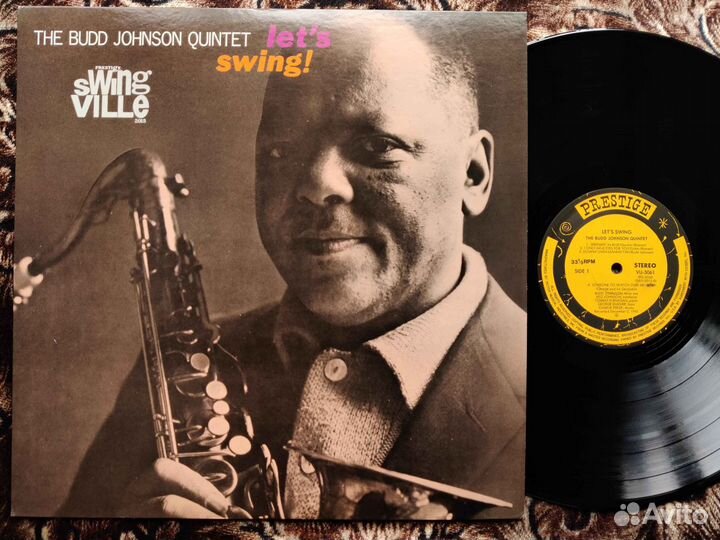 The Budd Johnson Quintet - Let's Swing винил Japan
