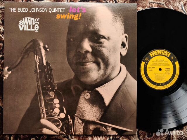 The Budd Johnson Quintet - Let's Swing винил Japan