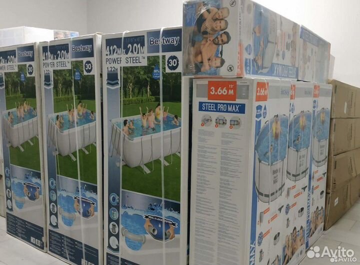 Бассейн каркасный 305х76 ассортимент