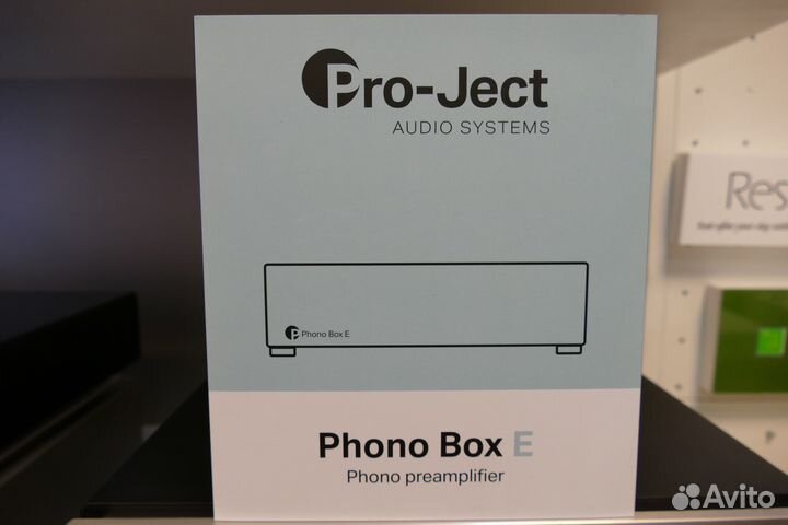 Фонокорректор Pro-Ject phono BOX E Black