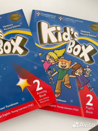Kid's box 2 Учебник и рабочая тетрадь