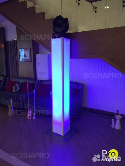 Алюминиевый тотем с декорированием