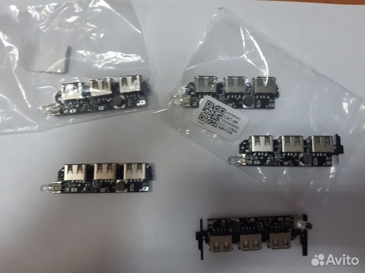 Плата для повербанка на 5 батарей 18650(сделай сам