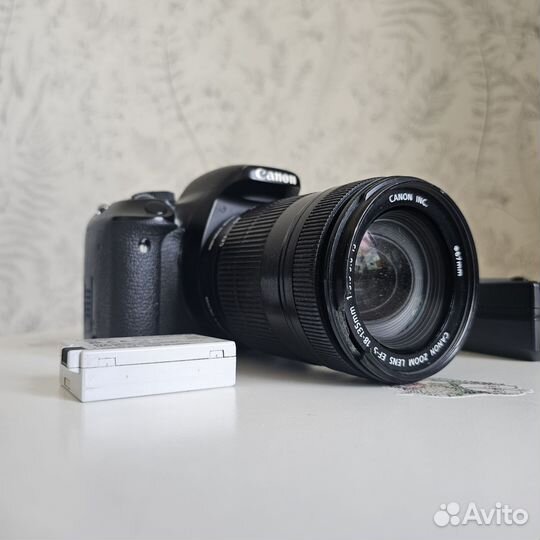 Зеркальный фотоаппарат Canon 600D + 18-135mm
