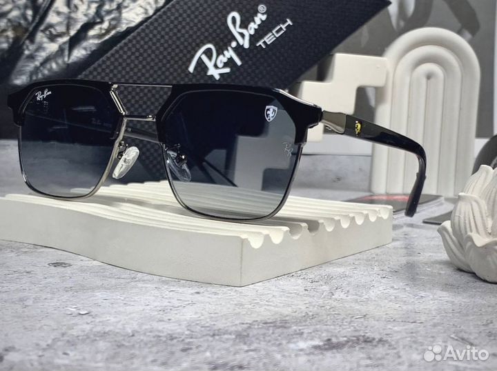 Очки Ray Ban Clubmaster черные