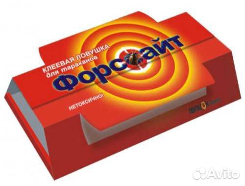 Форссайт клеевая ловушка от тараканов с таблеткой