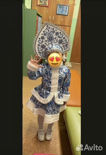 Карнавальный костюм снегурочка