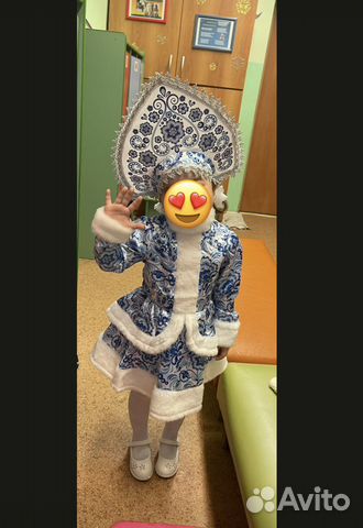 Карнавальный костюм снегурочка