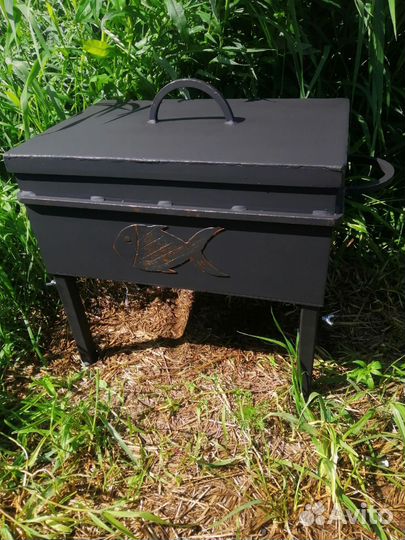 Коптилка горячего копчения