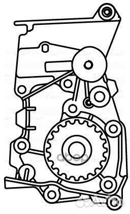 Насос водяной LADA Largus (10) /Renault Logan