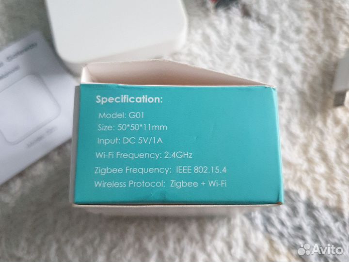 Zigbee шлюз новый