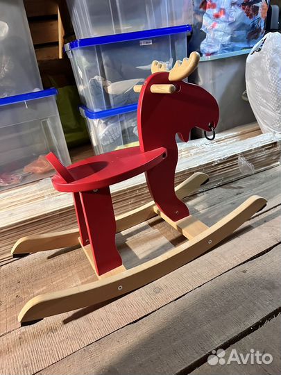 Детская качалка лось IKEA