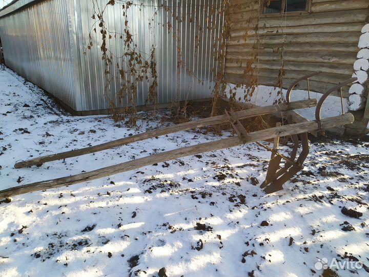 Соха конная, лошадиная, орало, плуг