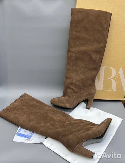 Женские Сапоги Zara Размеры 36-40