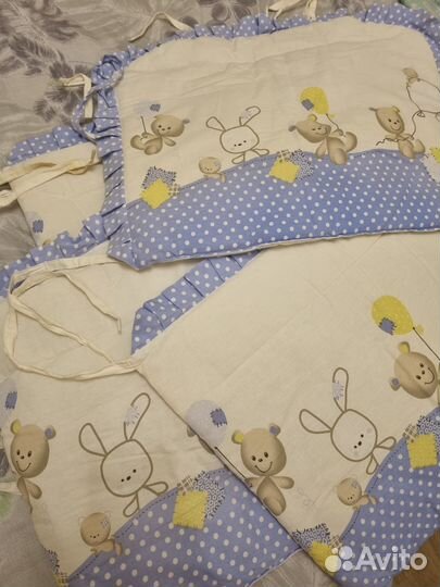 Бампер для детской кроватки