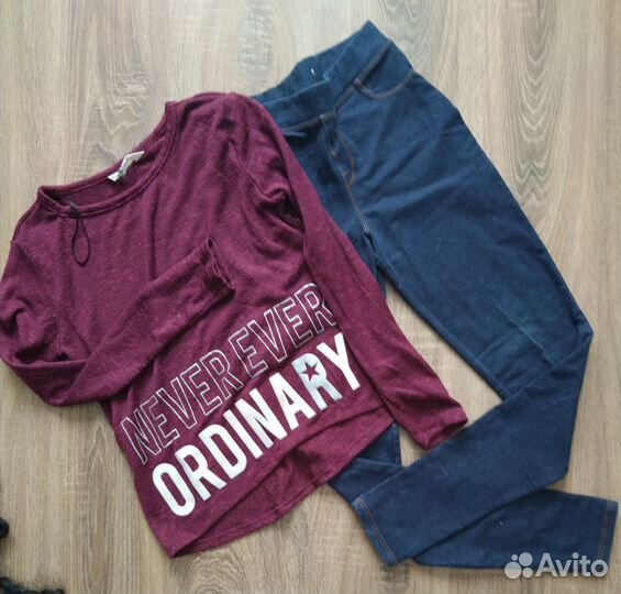 Вещи на девочку 146-152 пакетом