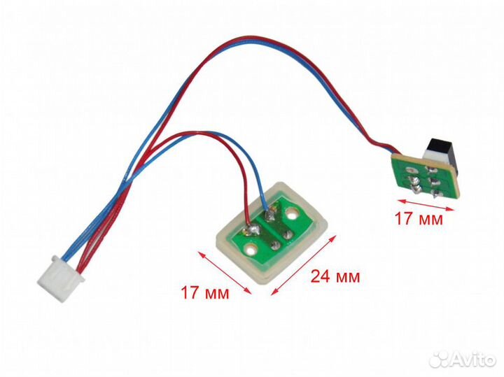 Переключатель контактный термопота в сборе Redmond