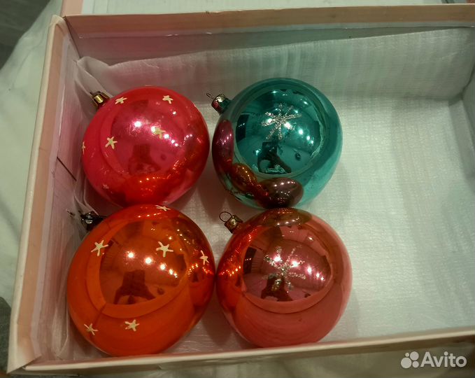 Елочные игрушки СССР