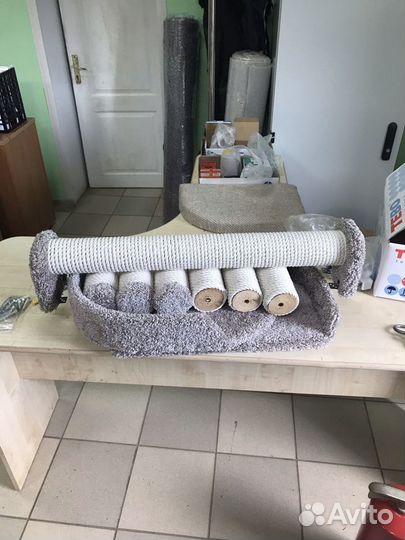 Настенный комплекс для кошек для стен менее 4 метр