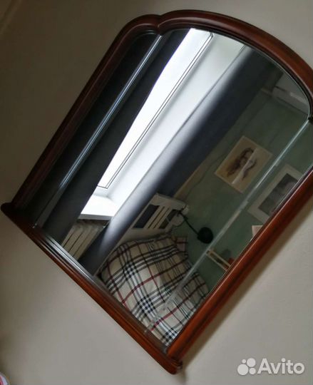 Зеркало Италия в деревянной раме