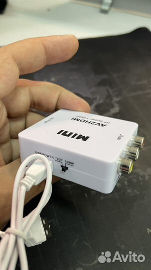 Переходник AV RCA - hdmi cvsb для телевизора